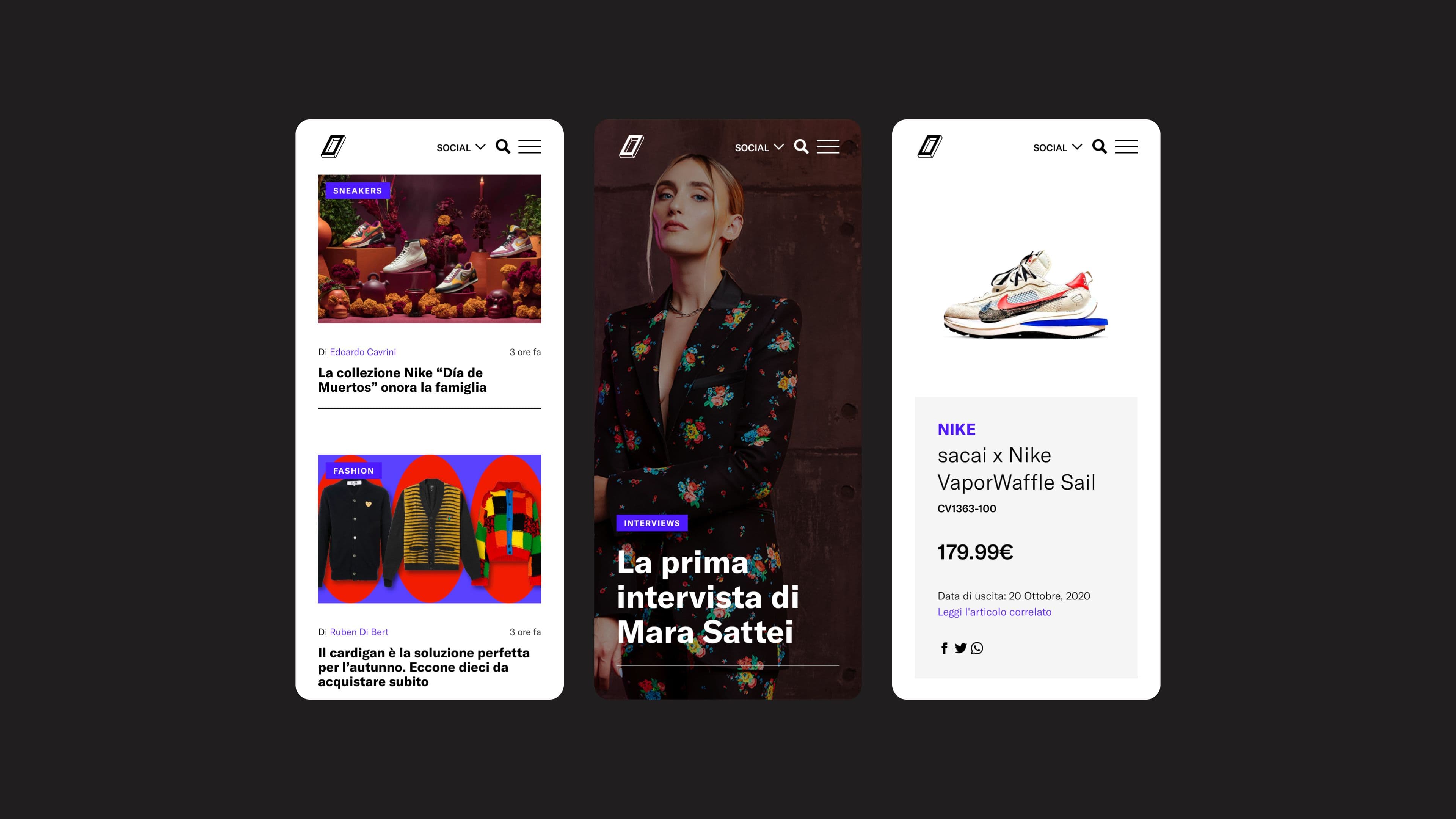 Lifestyle, sneakers and streetwear under the same roof. 